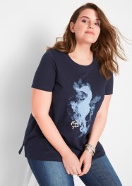 Katoenen T-shirt met zeepaardje, bpc bonprix collection