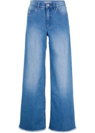 Wide leg stretch jeans high waist, John Baner JEANSWEAR