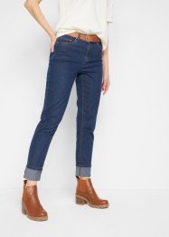 Mid waist boyfriend jeans, cropped, John Baner JEANSWEAR