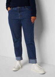 Mid waist boyfriend jeans, cropped, John Baner JEANSWEAR