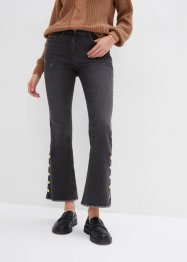 7/8 jeans met sierknopen, bootcut, bpc selection