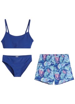 Meisjes bikini en zwemshort (3-dlg. set), bpc bonprix collection