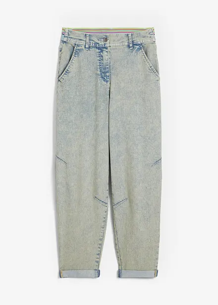 Jeans met vintage wassing
