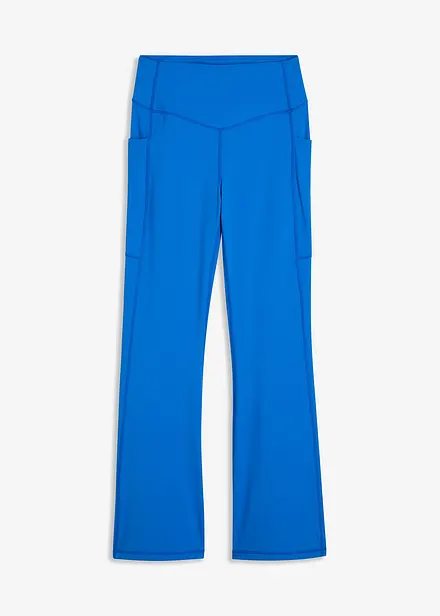 Comfort sportlegging met telefoonzak, bootcut