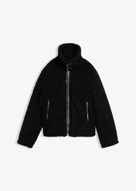 Imitatie bontjas van teddy fleece