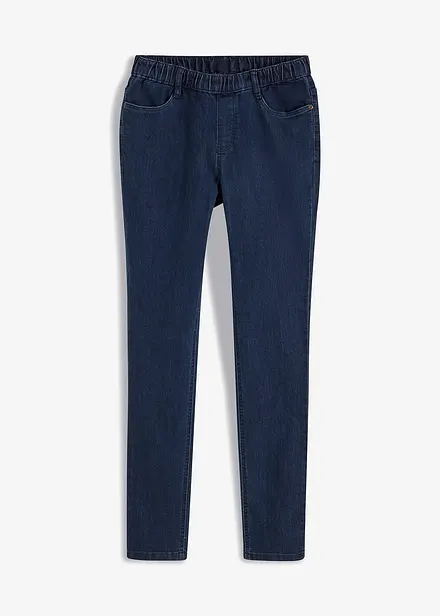 Skinny jegging mid waist met comfortband