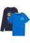 Jongens longsleeve en T-shirt van biologisch katoen (2-dlg. set), bpc bonprix collection