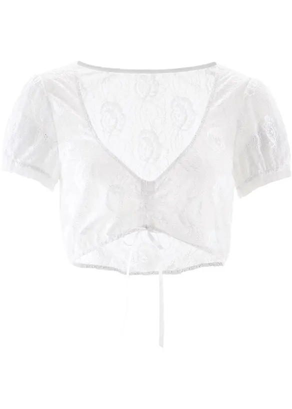 Dirndl blouse van kant, bonprix