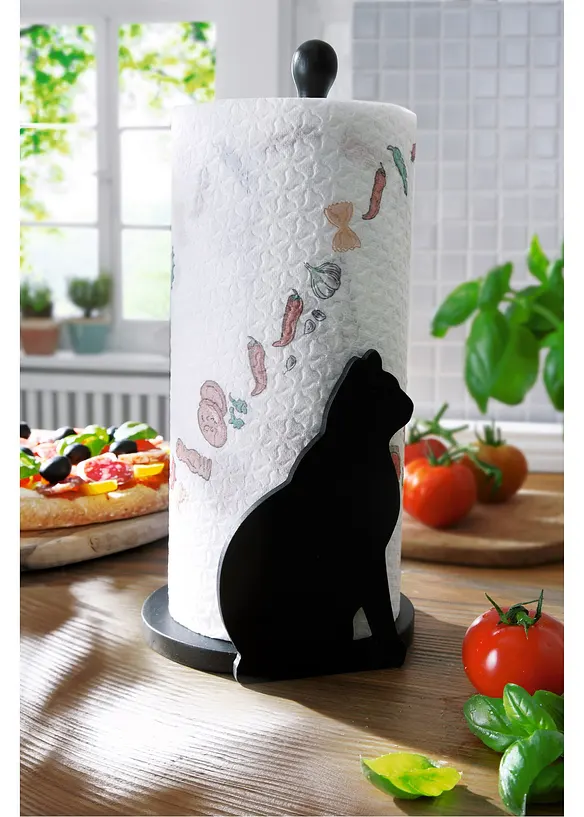 Keukenrolhouder met kat, bonprix