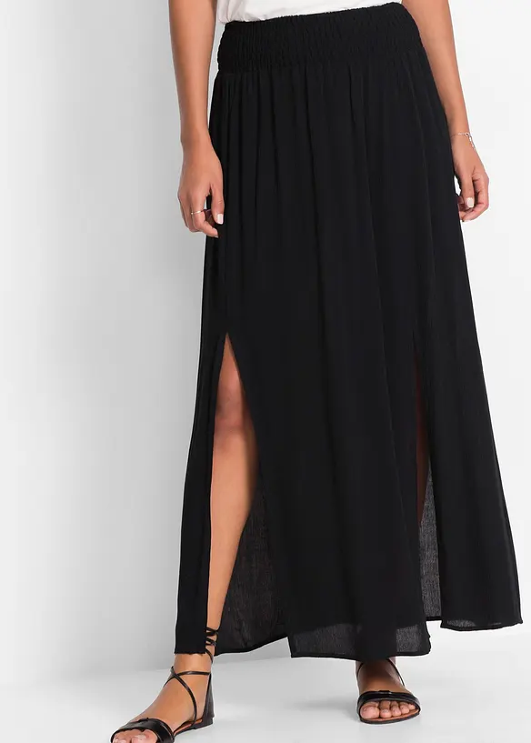 Maxi rok van soepele viscose, bonprix
