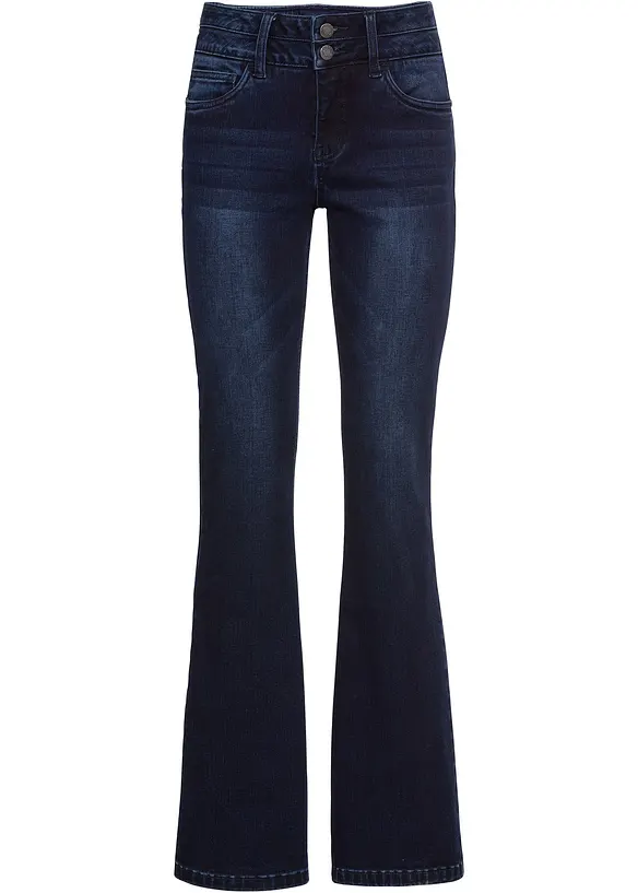 Corrigerende stretch jeans, bootcut, bonprix