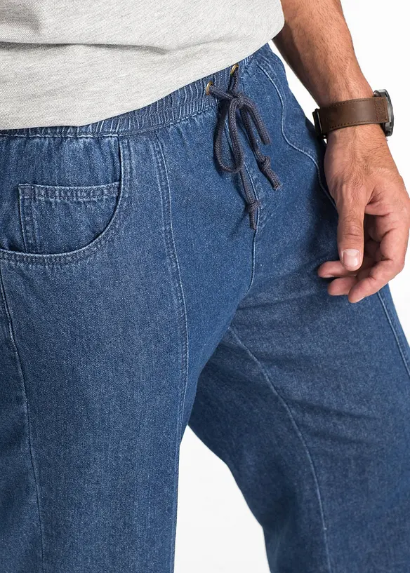 Classic fit instapbroek van licht katoen, straight, bonprix