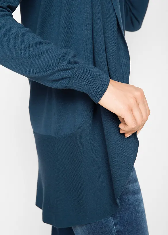 Fijn gebreid vest, bonprix
