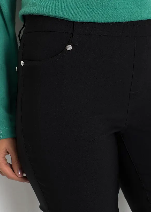 Bengaline stretch broek, korte maten, bonprix