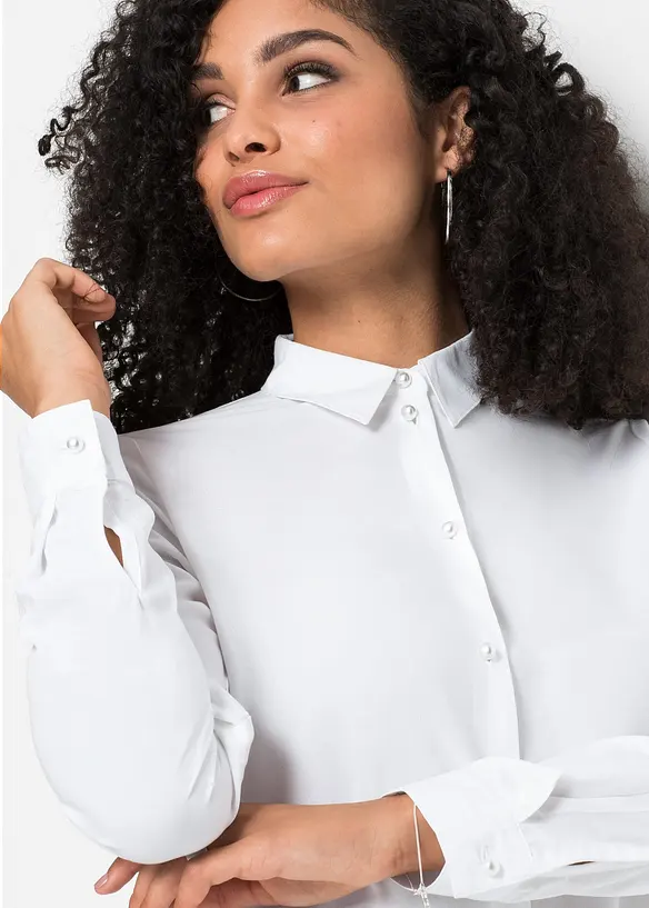 Blouse van viscose, bonprix