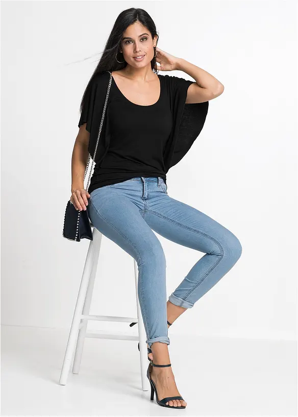 Shirt met vleermuismouwen, bonprix
