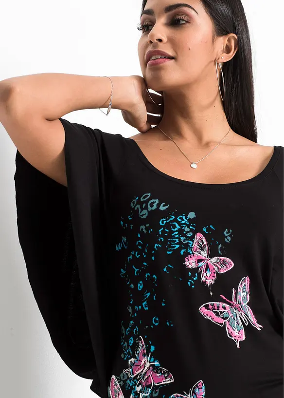 Shirt met vleermuismouwen, bonprix