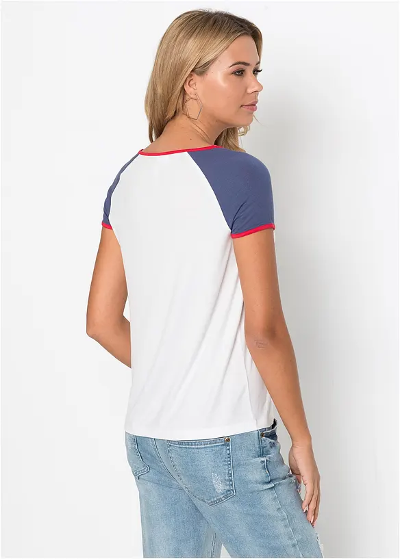 T-shirt van zachte viscose, bonprix