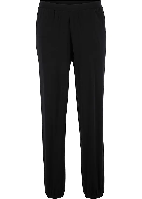 Jersey broek met steekzakken in een soepele viscosemix, bonprix