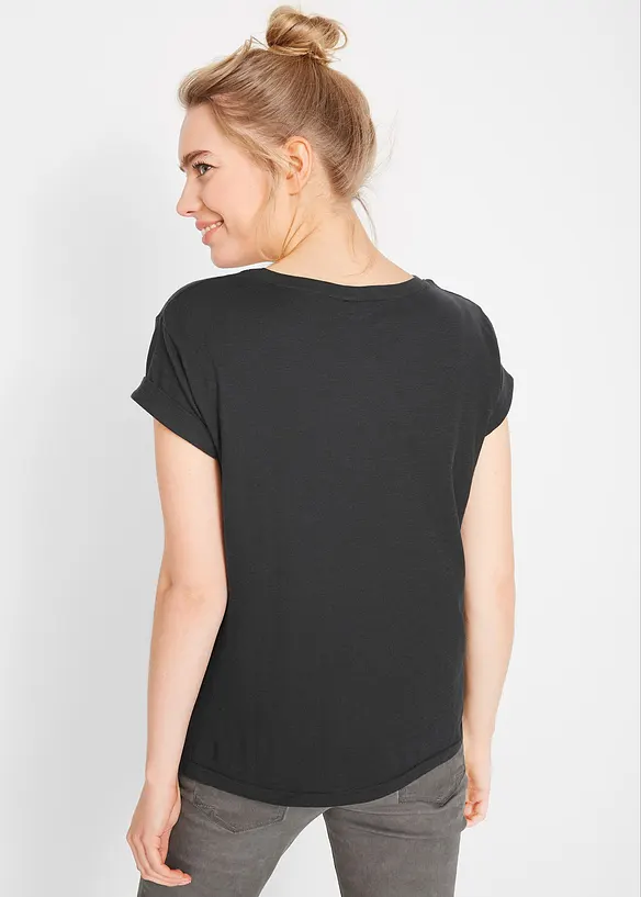 Boxy shirt, korte mouw, bonprix