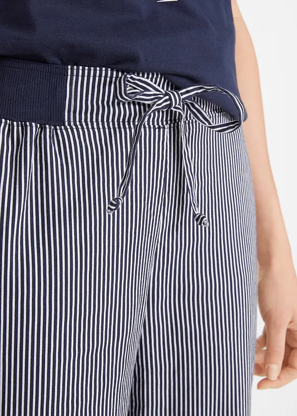 7/8 broek van een linnenmix, bonprix