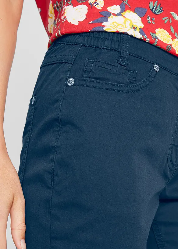 Katoenen bermuda met comfortband, bonprix