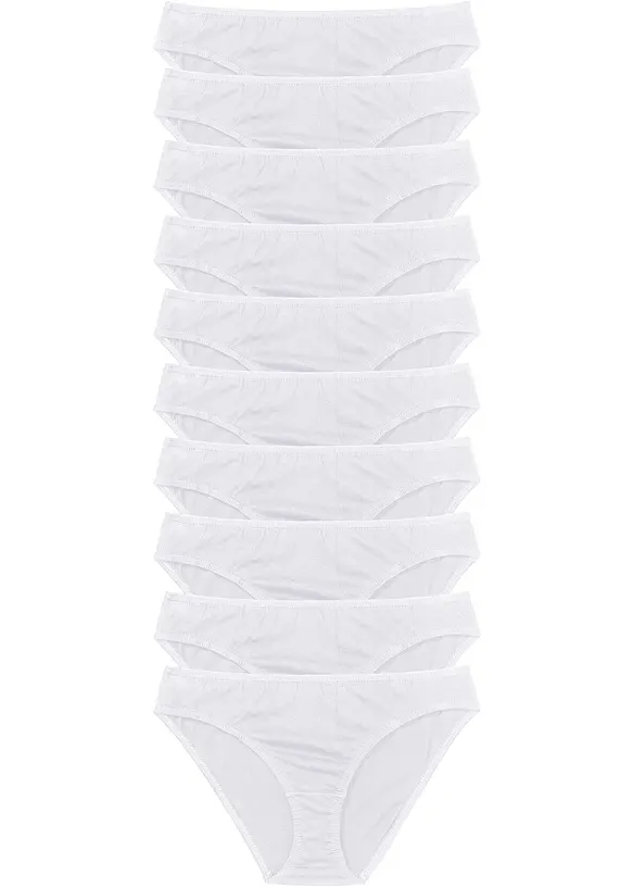 Slip (set van 10), bonprix