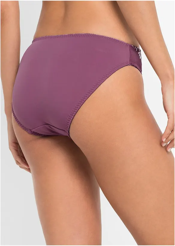 Slip met mooi borduursel (set van 2), bonprix