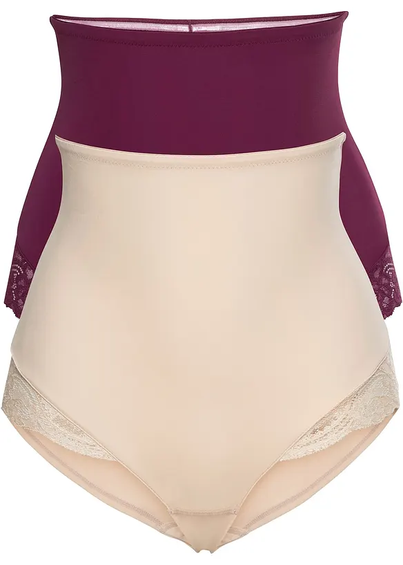 Corrigerende hipster (set van 2), licht corrigerend, bonprix