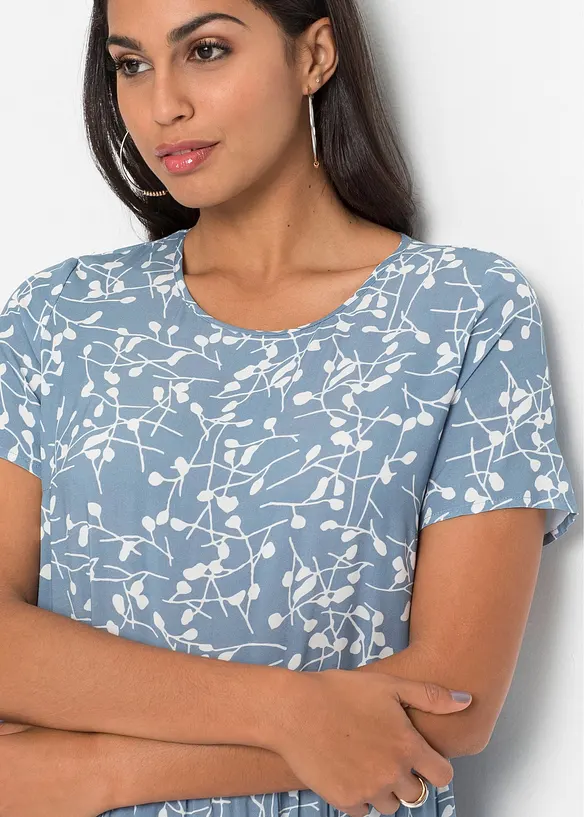 Mini jurk van soepele viscose, bonprix