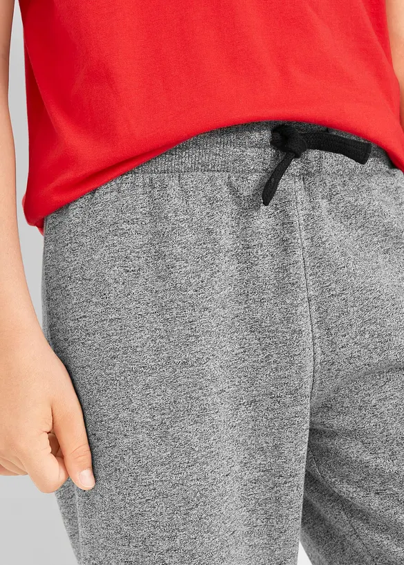 Sweatpants van katoen (set van 2), bonprix