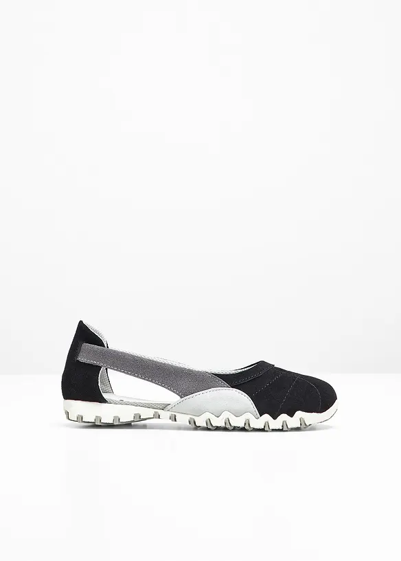 Leren ballerina's, bonprix