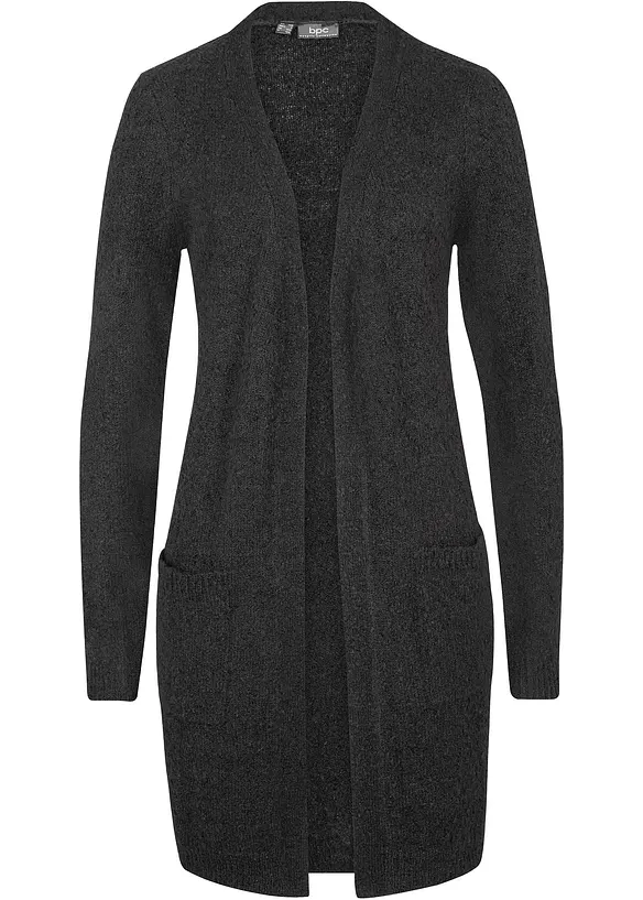 Lang vest van bouclé, bonprix