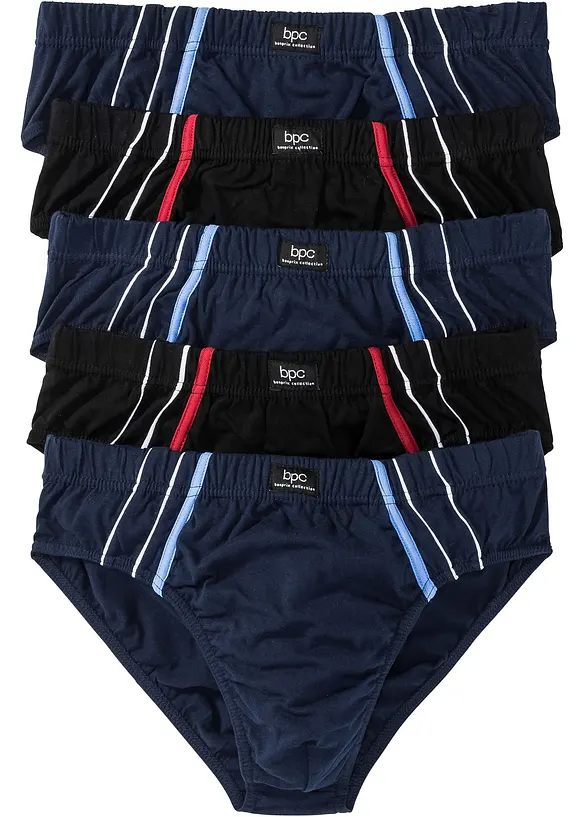 Maxislip met zacht katoen (set van 5), bonprix