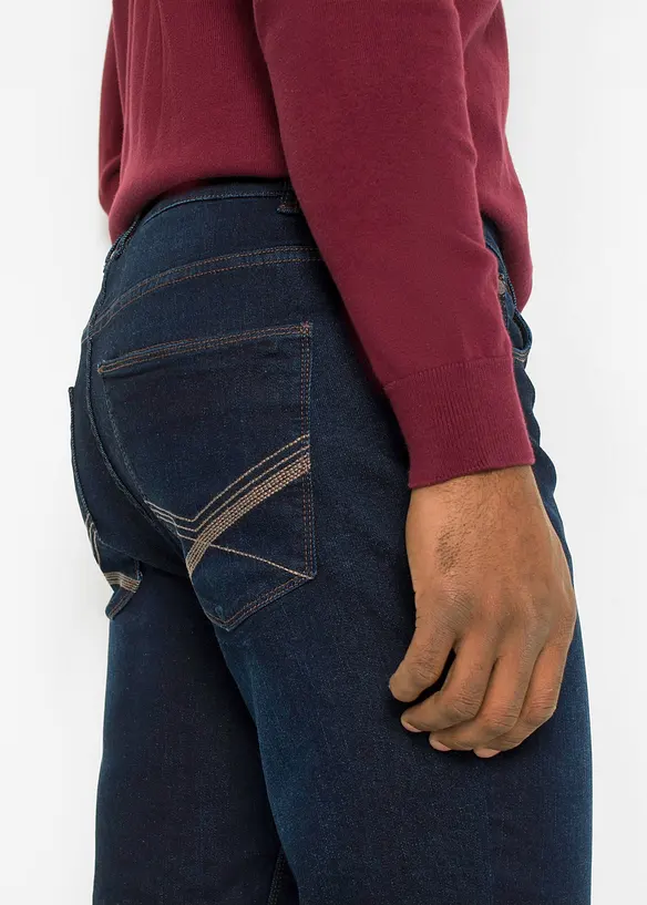 Regular fit multi stretch jeans met comfortband, straight, bonprix