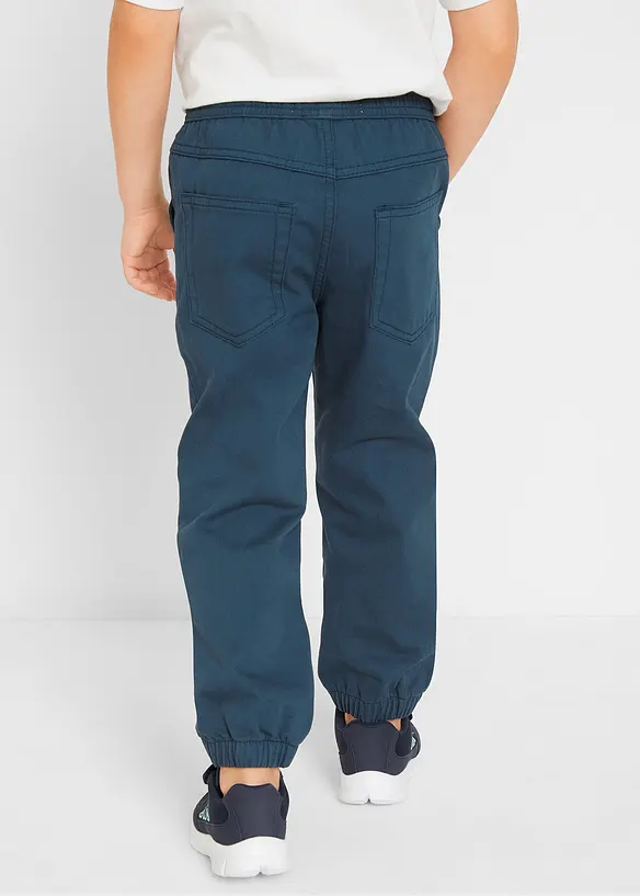 Joggingbroek regular fit van puur katoen (set van 3), bonprix