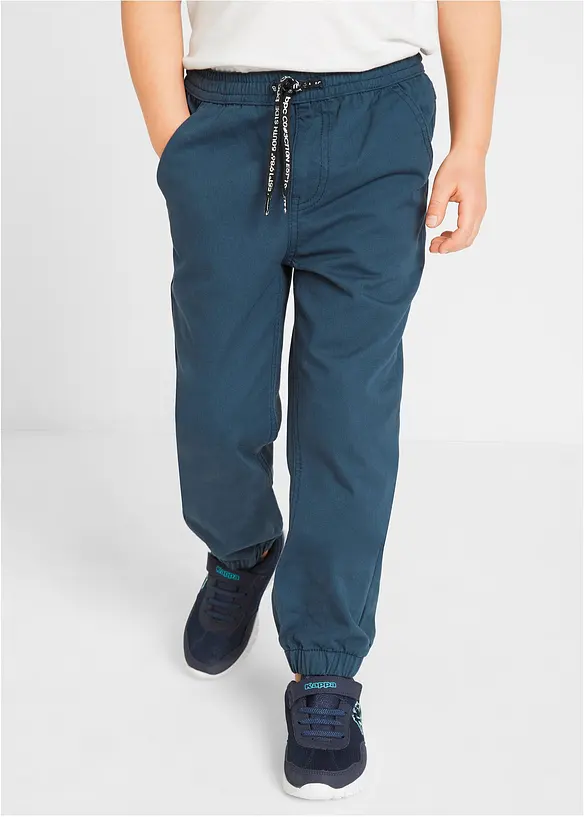 Joggingbroek regular fit van puur katoen (set van 3), bonprix