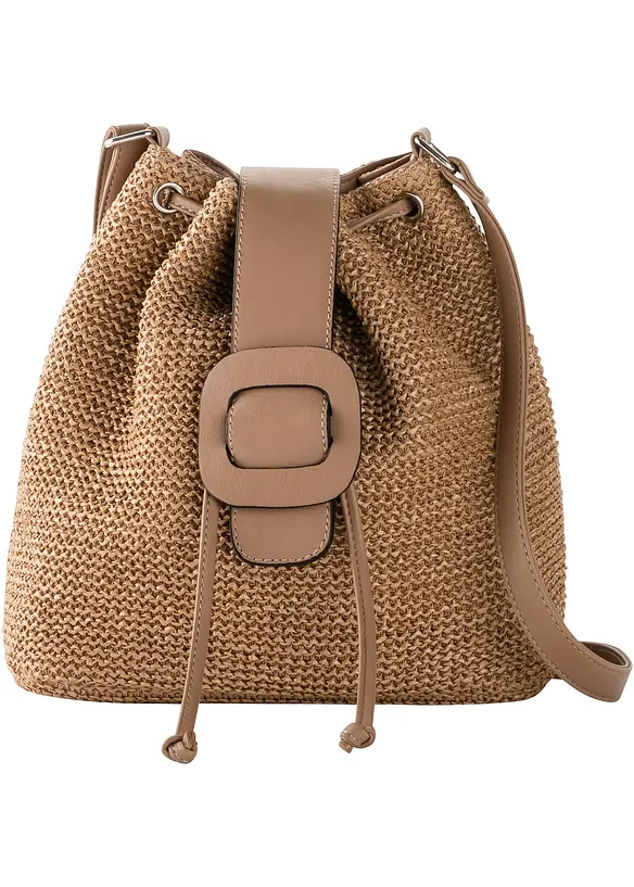 Buideltas in rieten look, bonprix