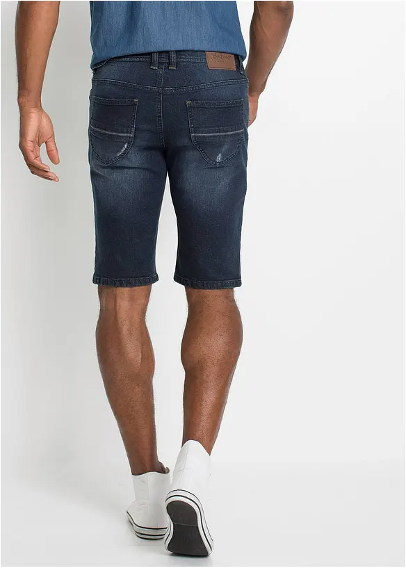 Stretch jeans bermuda, slim fit, bonprix