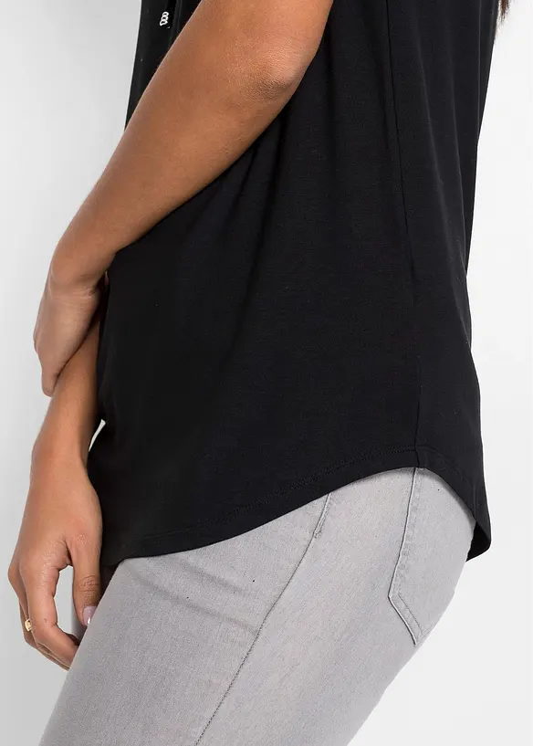 Top met viscose, bonprix