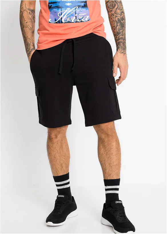 Cargo sweat bermuda, bonprix