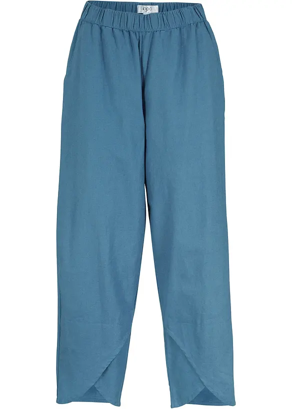 3/4 broek in een lichte linnenmix, bonprix