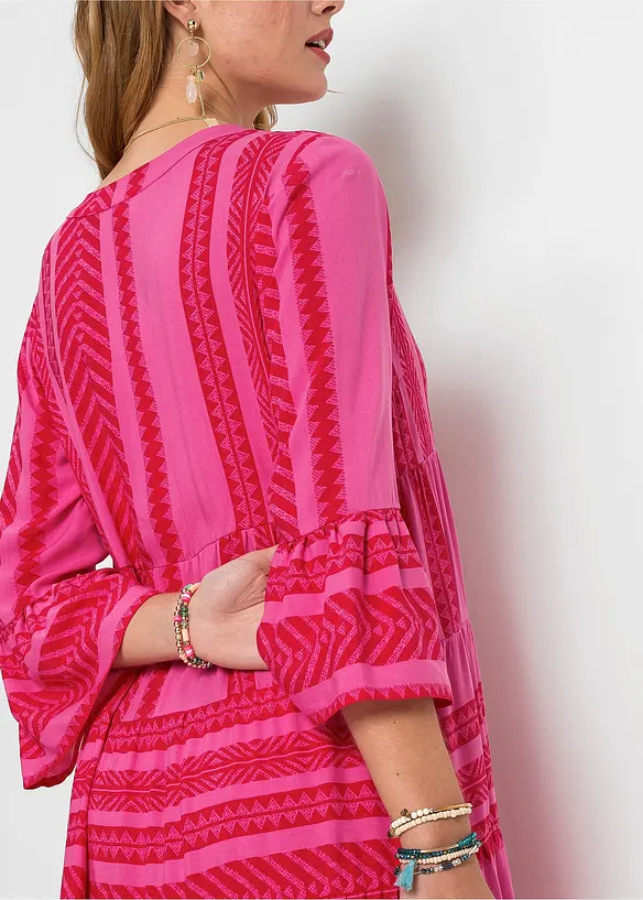 Maxi jurk van soepele viscose, bonprix