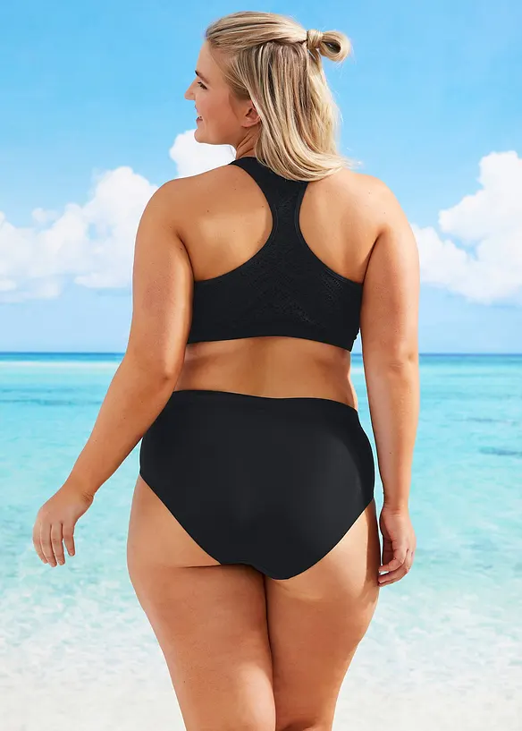 Bralette bikinitop van kant, bonprix