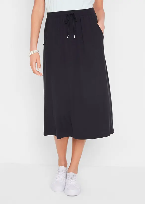 Jersey rok in een katoenmix, bonprix