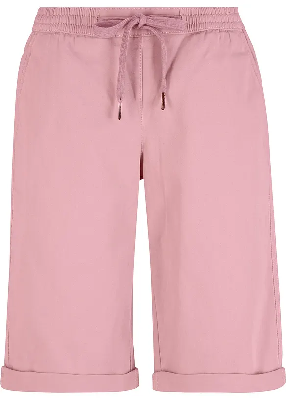 Instapbermuda met een comfortabele tailleband, bonprix