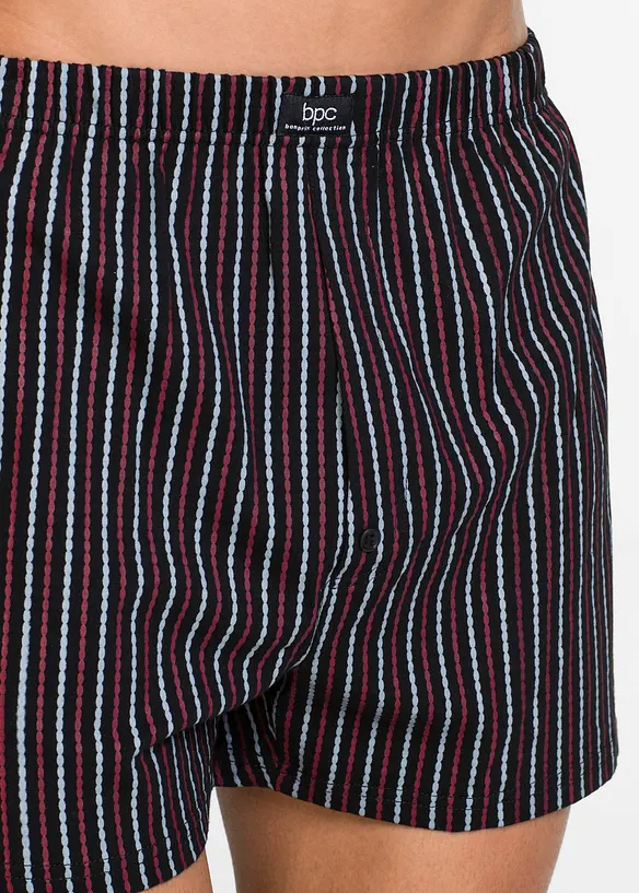 Wijde jersey boxershort (set van 3), bonprix