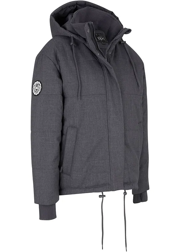 Gewatteerde oversized outdoor jas, waterafstotend, bonprix