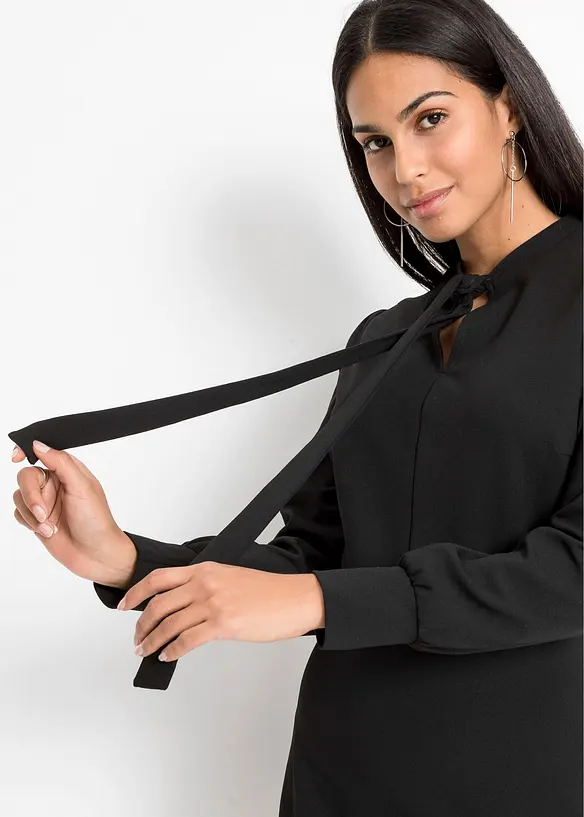 Jurk met strik, bonprix