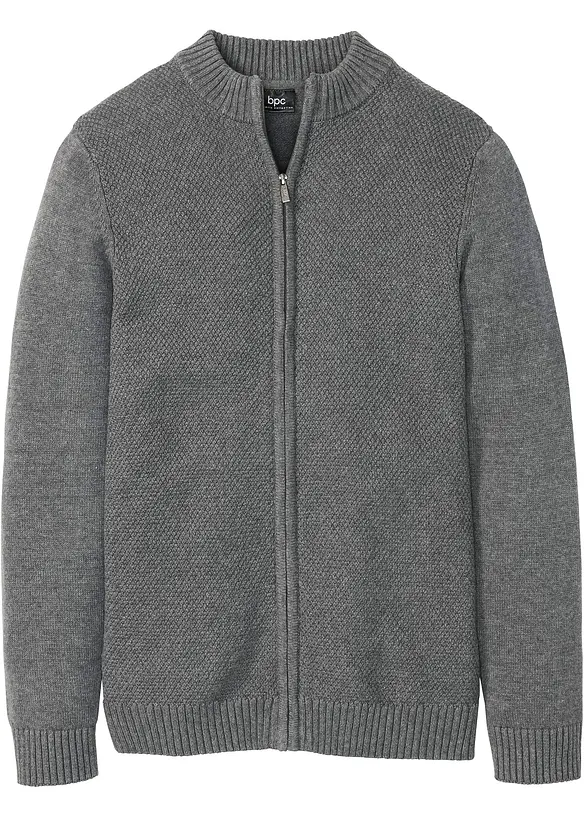 Gebreid vest van katoen, bonprix